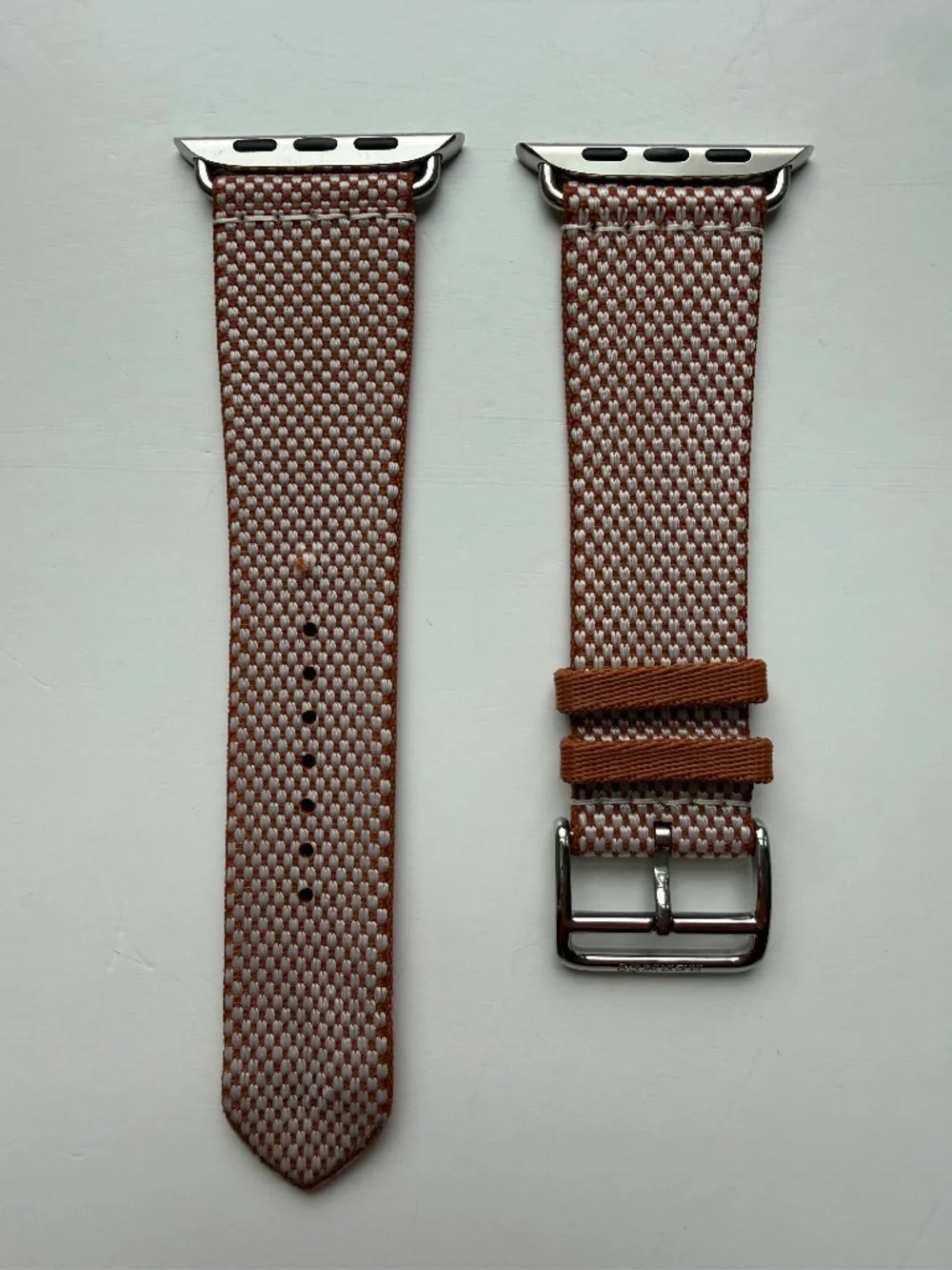 Apple Watch Hermès - 46mm Gold/Écru Toile H Single Tour
